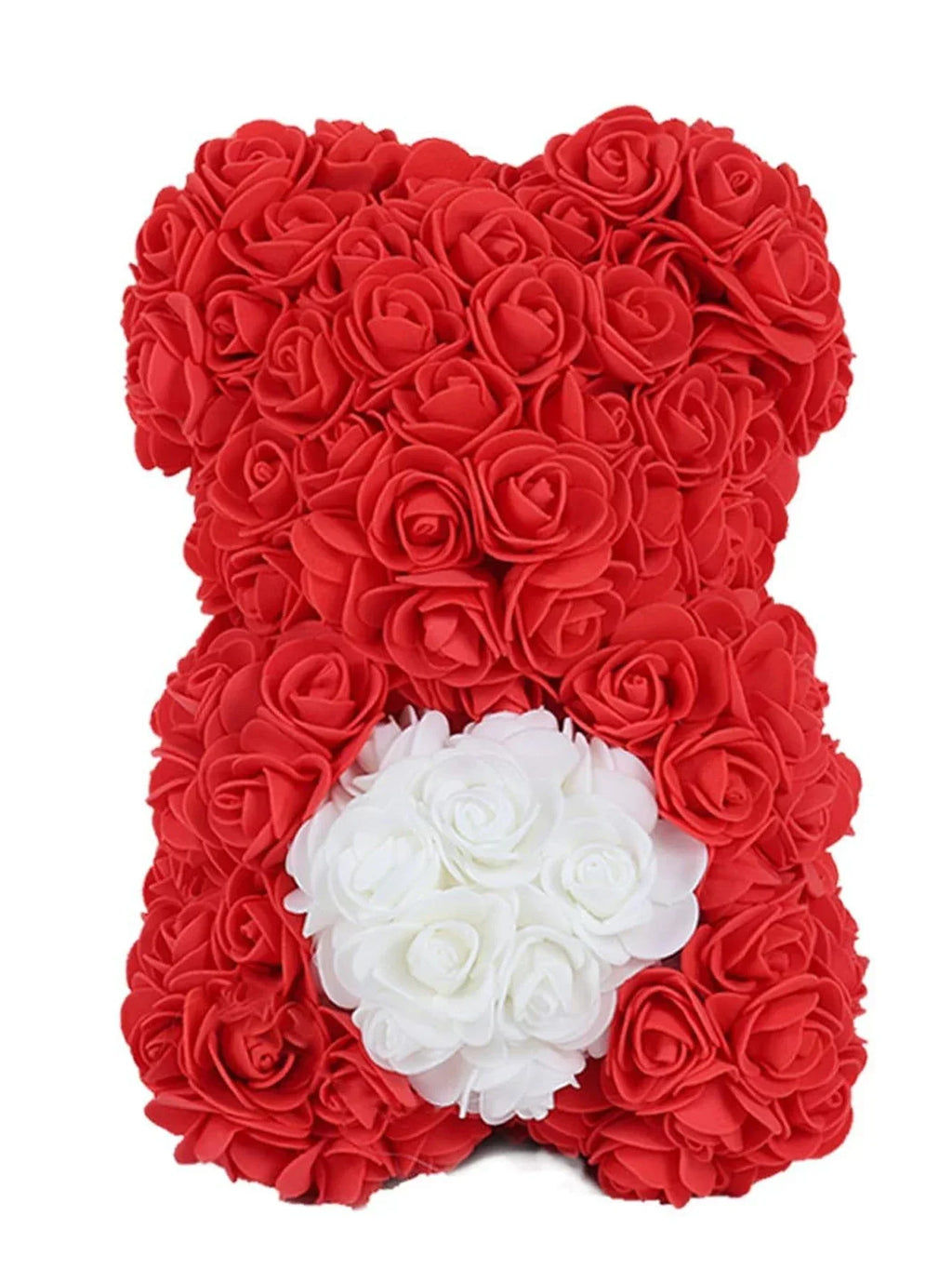 Rose Teddy Bear Artificial Flower Anniversary Valentines Day