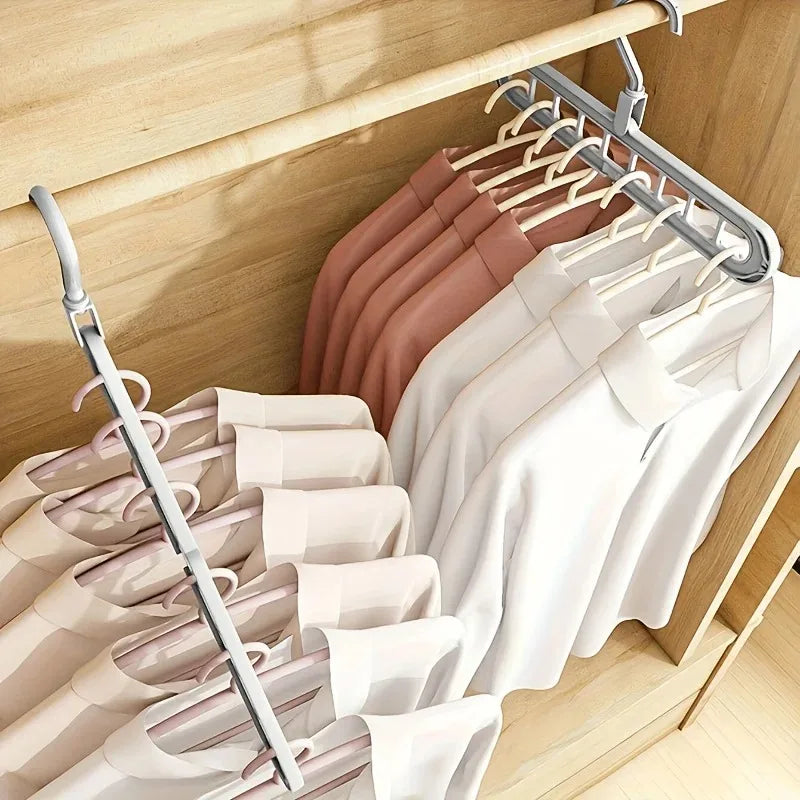 Multifunctional Hangers Space Saving