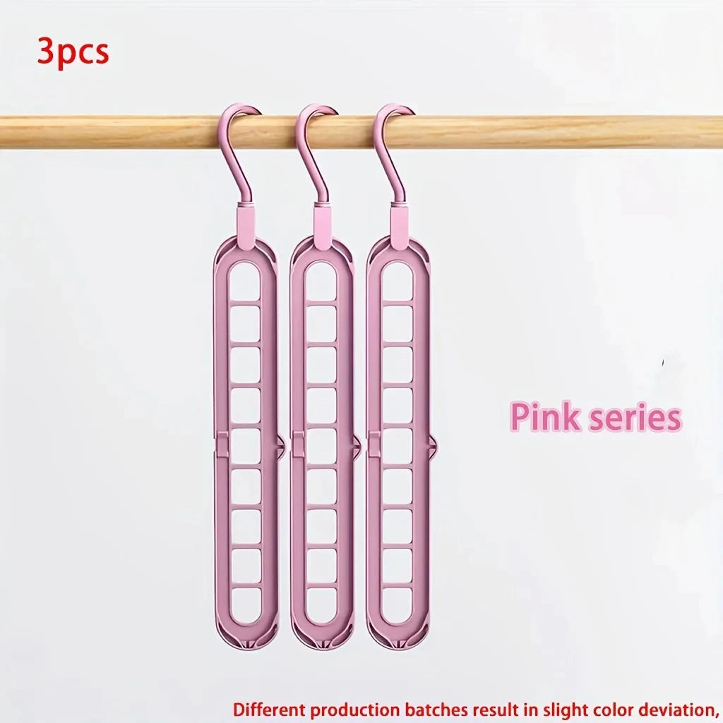Multifunctional Hangers Space Saving