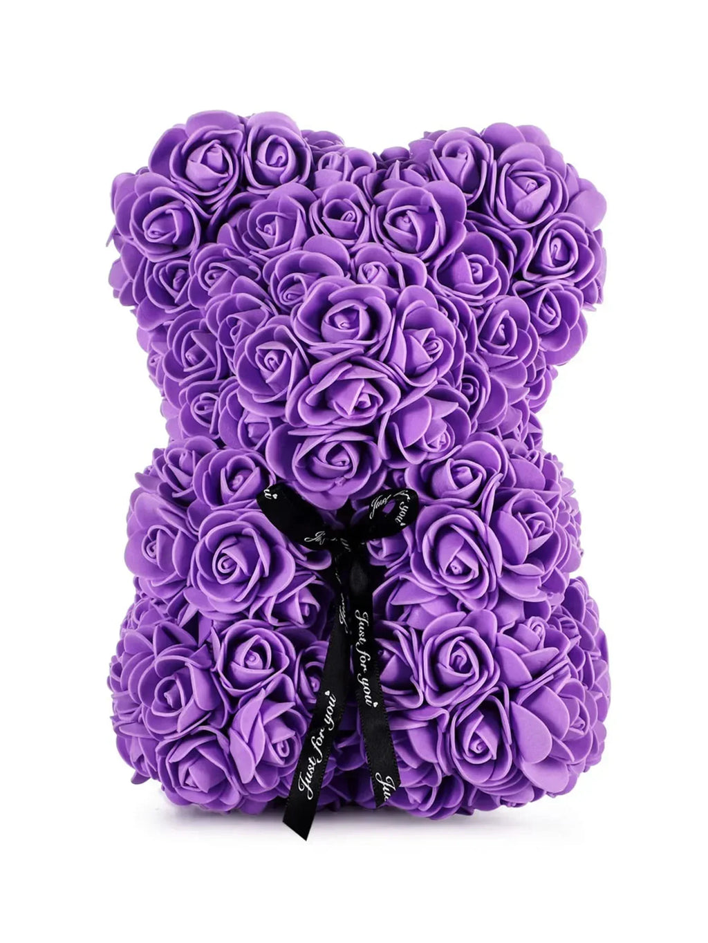Rose Teddy Bear Artificial Flower Anniversary Valentines Day